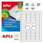 Apli Etiquetas Adhesivas Blancas 48,5x16,9mm 100 Hojas